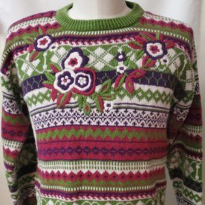 VTG Ashleigh Morgan Women's Medium Jumper Sweater